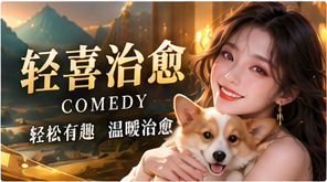 暖心喜剧主题视觉